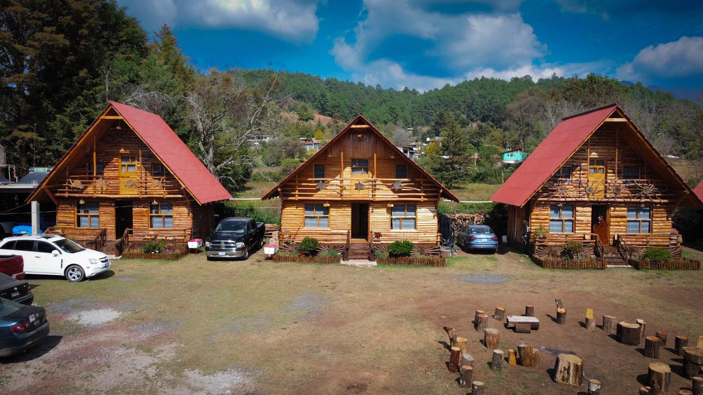 cabañas La Palma en Michoacán