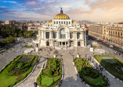 Museo de Memoria y Tolerancia; y Palacio de Bellas Artes